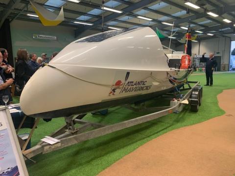 Atlantic Mavericks Front of Boat